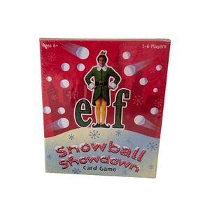 Funko Games Elf Snowball Showdown Card Game Buddy the Elf Christmas Holiday Toy